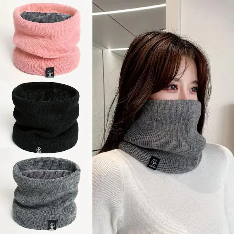 Muffler Men Wool - 패션 여성 니트 스카프 솔리드 캐시머