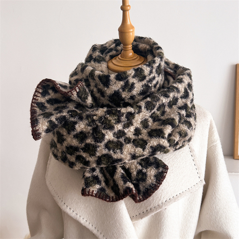 가을 겨울 레오파드 스카프 여성 럭셔리 방풍 따뜻한 시 - Pashmina Wrap Large 리뷰 및 가격