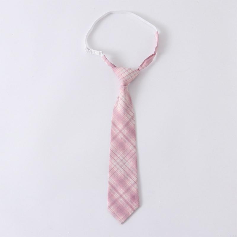 여성 사전 묶인 넥타이 핑크 체크 무늬 넥타이 학교 유 - Bow Tie Pre Tied 리뷰 및 가격