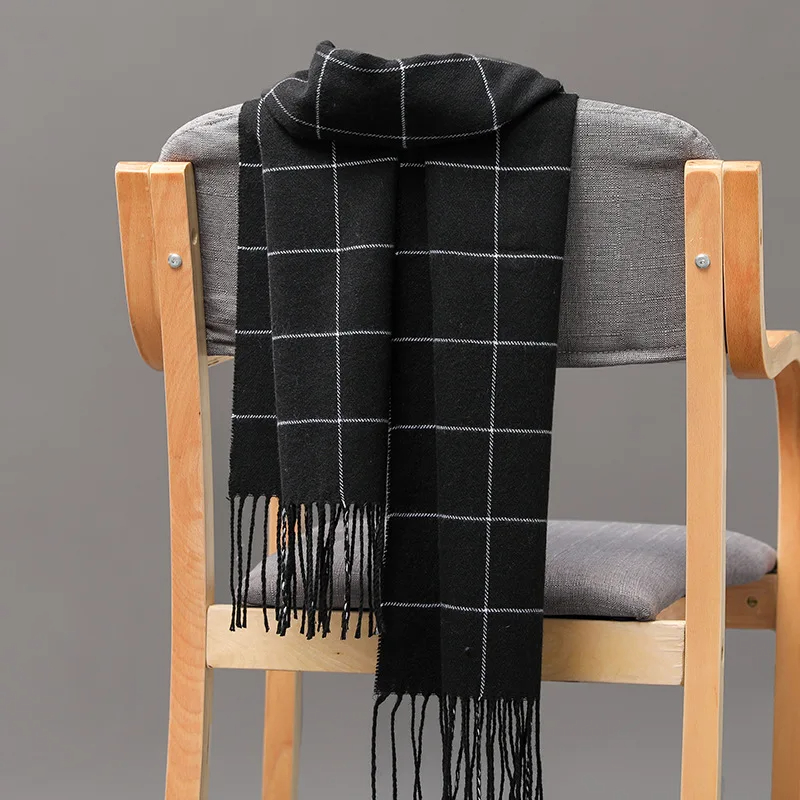 2023 새로운 겨울 남성 스카프 따뜻한 캐시미어 스카 - Muffler Men Wool 리뷰 및 가격
