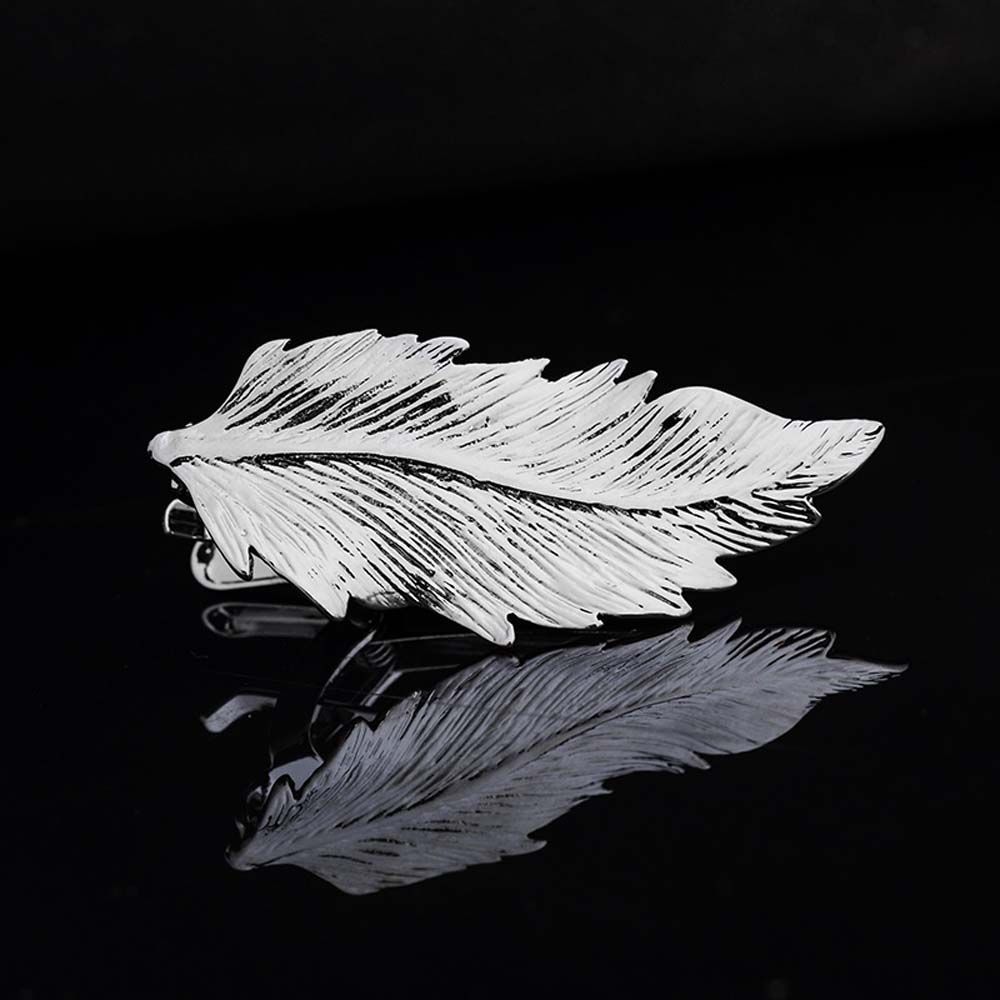 창의적인 매력 1개 웨딩 실버 메탈 남성용 선물 쥬얼리 - Tie Clip Silver 리뷰 및 가격