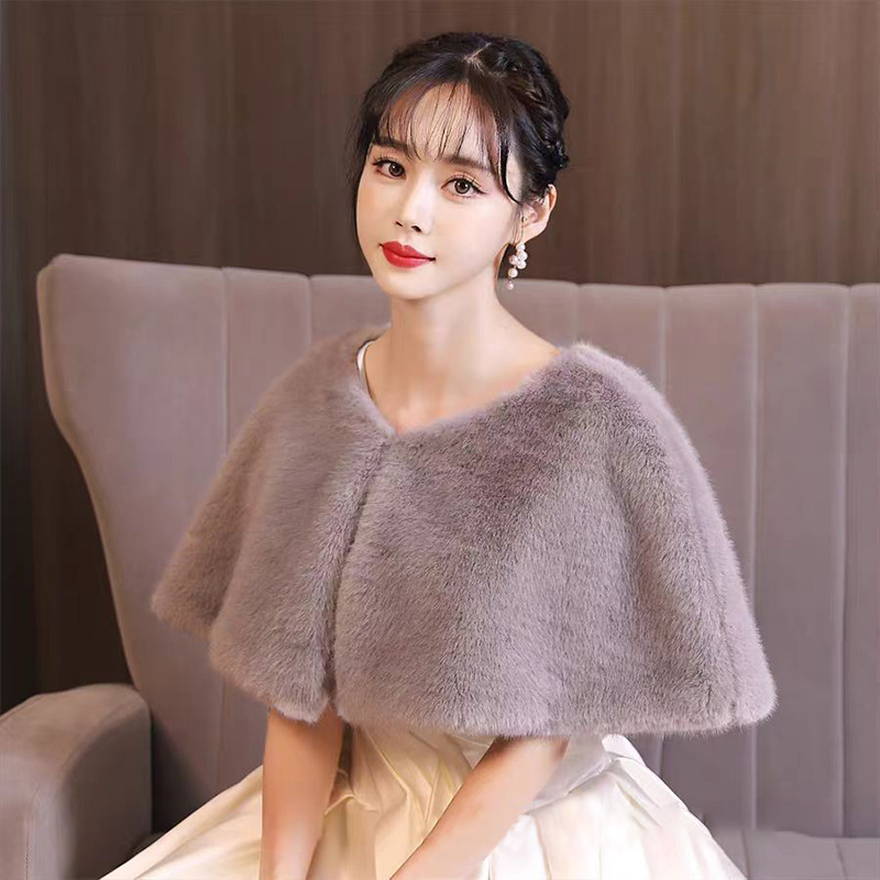 여성 겨울 가짜 모피 목도리 우아한 신부 웨딩 파티 스 - Stole Wedding Shawl 리뷰 및 가격