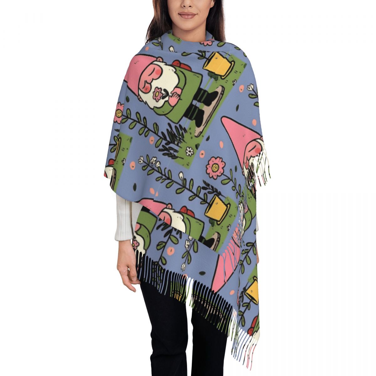 여성용 신화적인 정원 요정 숄 랩스 따뜻한 대형 롱 스 - Pashmina Wrap Large 리뷰 및 가격