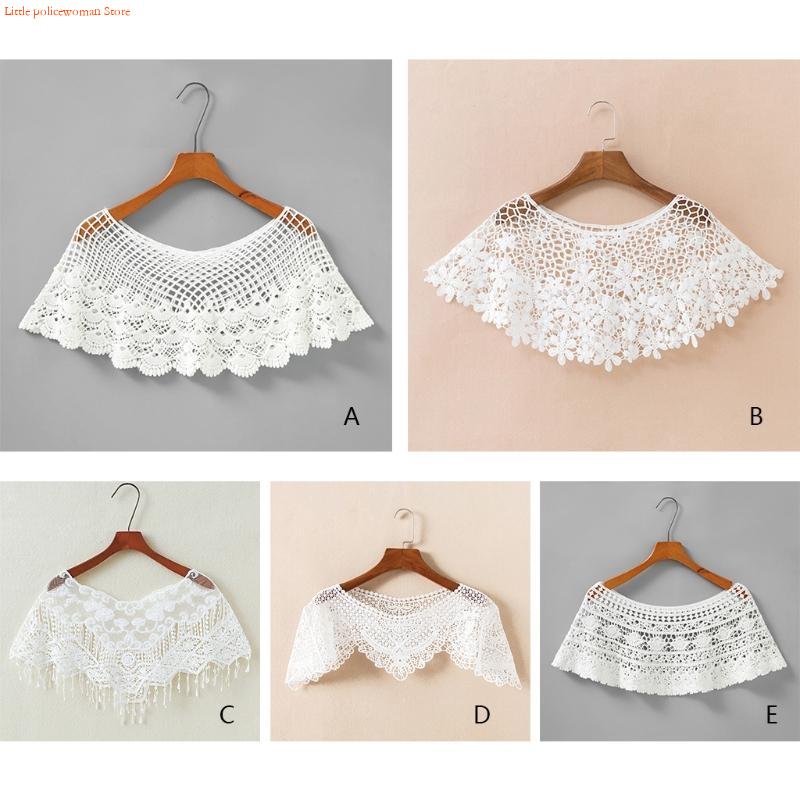 F92D 여성 자수 꽃 레이스 목도리 랩 어깨 걸이 쉬 - Stole Wedding Shawl 리뷰 및 가격