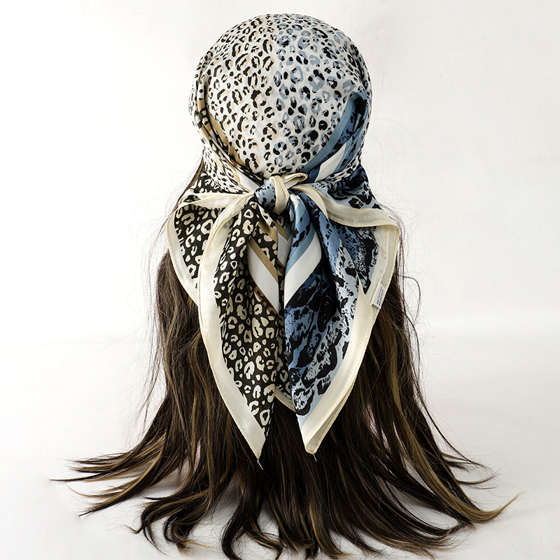 여성을위한 럭셔리 실크 목도리 뚱뚱한 고양이 스퀘어 스 - Silk Neck Scarf 리뷰 및 가격