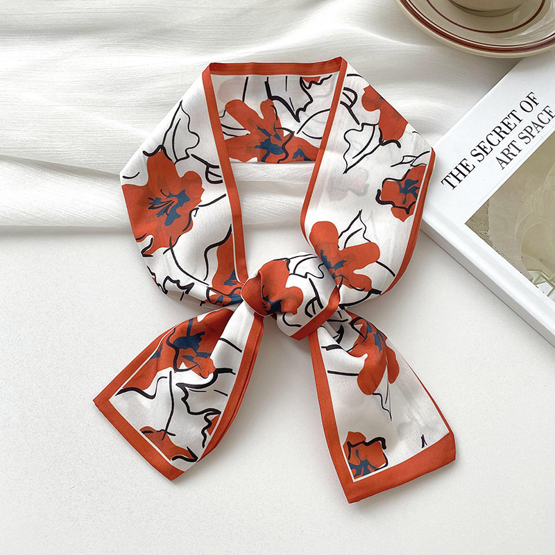 새로운 럭셔리 브랜드 모델 작은 실크 스카프 여성 헤어 - Silk Neck Scarf 리뷰 및 가격