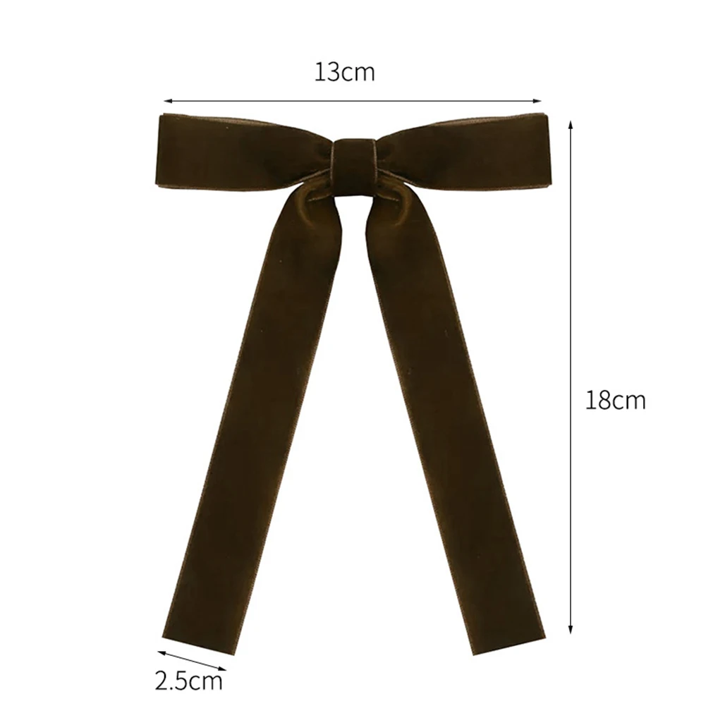 2.5cm 라이트 커피 벨벳 리본 보우 크리스마스 장식 - Bow Tie Pre Tied 리뷰 및 가격