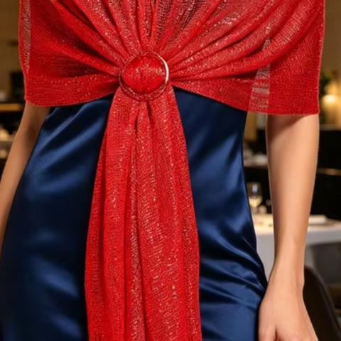 브라이드메이드 스톨 여성용 반짝이는 숄 랩(태슬 포함) - Stole Wedding Shawl 리뷰 및 가격